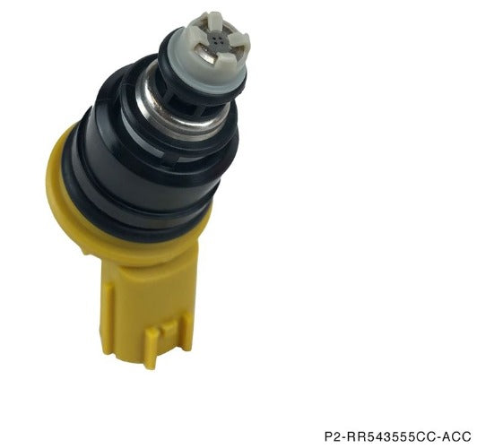 P2M Phase 2 Motortrend 555cc Side Feed Injectors Set of 6 Kit - Nissan R33 RB25DET Z32 300zx VG30