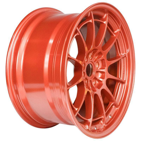 Enkei NT03+M 18x9.5 5x114.3 - 40mm Offset 72.6mm Bore - Orange - Single Wheel