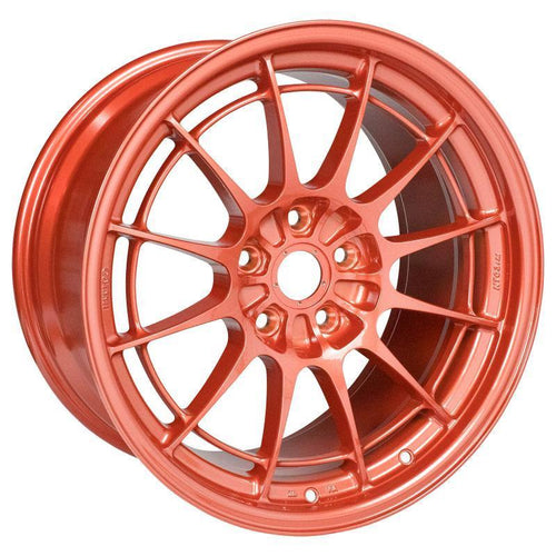 Enkei NT03+M 18x9.5 5x114.3 - 40mm Offset 72.6mm Bore - Orange - Single Wheel