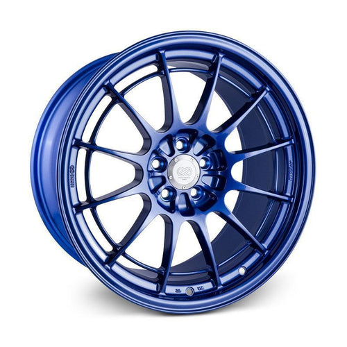 Enkei NT03+M 18x9.5 5x100 - 40mm Offset 72.6mm Bore - Victory Blue Wheel - Single Wheel