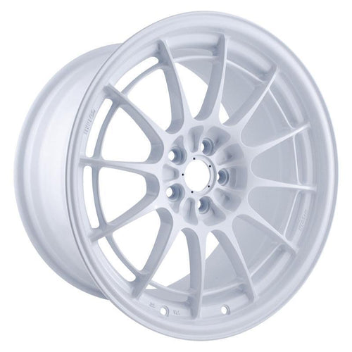 Enkei NT03+M 18x9.5 5x100 - 40mm Offset 72.6mm Bore - Vanquish White - Single Wheel