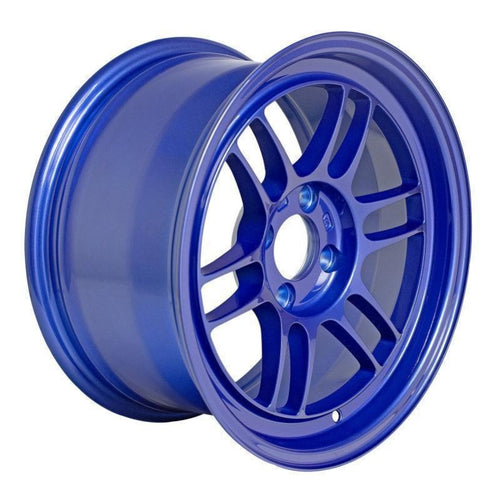 Enkei RPF1 15x8 / 4x100 / 28mm Offset - Victory Blue Wheel