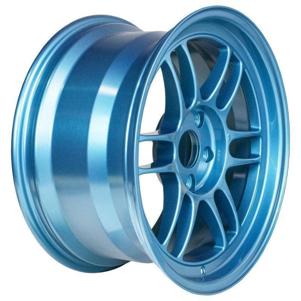 Enkei RPF1 18x9.5 / 5x114.3 / 38mm Offset - Emerald Blue Wheel