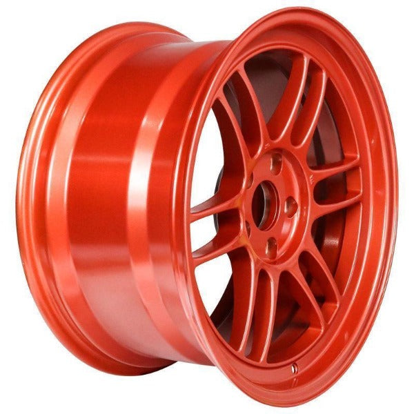 Enkei RPF1 17x9/ 5x114.3 / 22mm Offset - Orange Wheel