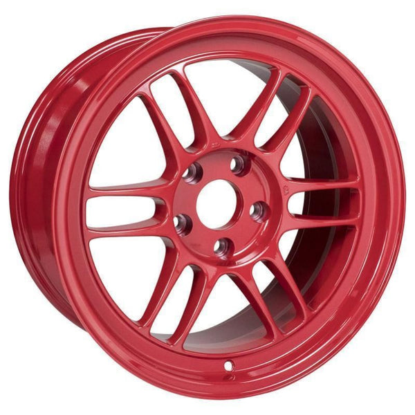 Enkei RPF1 17x9/ 5x114.3 / 22mm Offset - Competition Red Wheel