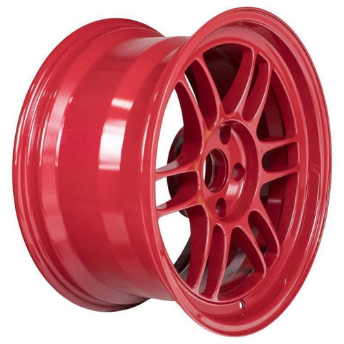 Enkei RPF1 17x9/ 5x114.3 / 22mm Offset - Competition Red Wheel