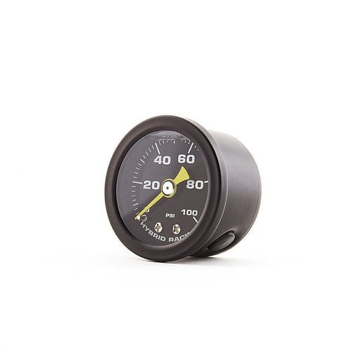 Hybrid Racing Liquid Filled Fuel Pressure Gauge (Universal) HYB-FPG-01-02