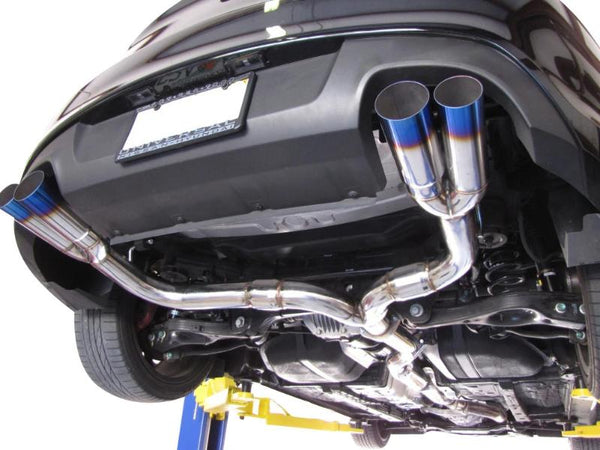 ISR Performance Quad Titanium Tip Race Exhaust System - Hyundai Genesis Coupe 2.0T