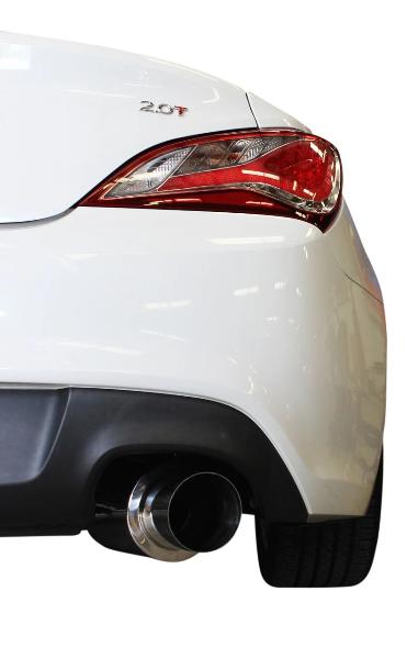 ISR Performance 3" GT Single Exhaust w/ Burnt Tip - Hyundai Genesis Coupe 2.0T (2010-2014)