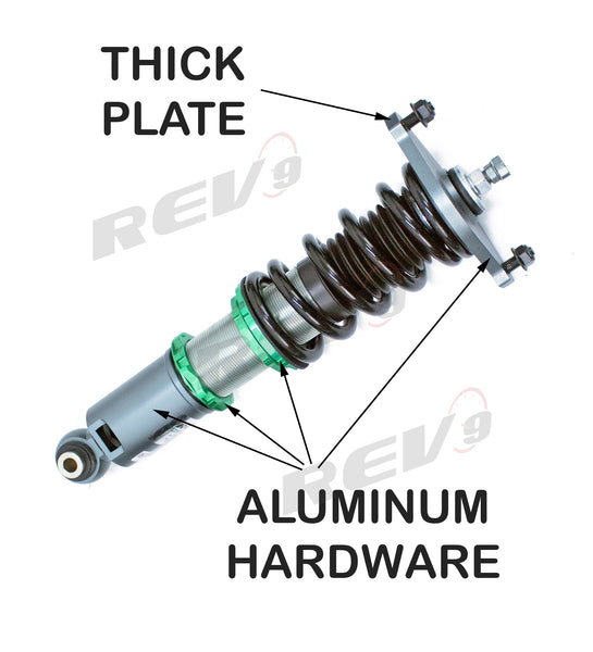 Rev9 Power Hyper-Street III Coilovers (Inverted Shocks) - Nissan 240SX(S14) 1995-98