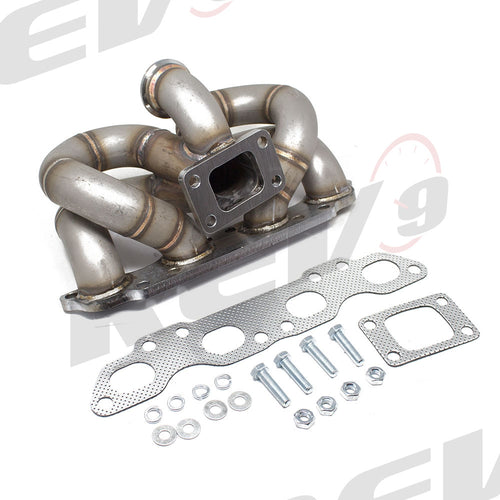 REV9 HP Top Mount Ram Horn Equal Length T3 Turbo Manifold - Nissan Silvia 240sx SR20DET