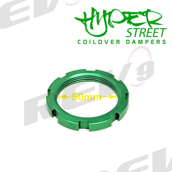 Rev9 Power Hyper Street 2 Coilovers Locking Collar Ring Set - 53mm