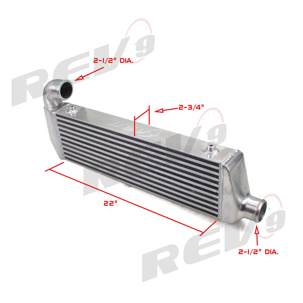 Rev9 Power Front Mount Intercooler Kit FMIC - Acura RSX & Type S DC5 (2002-2006)