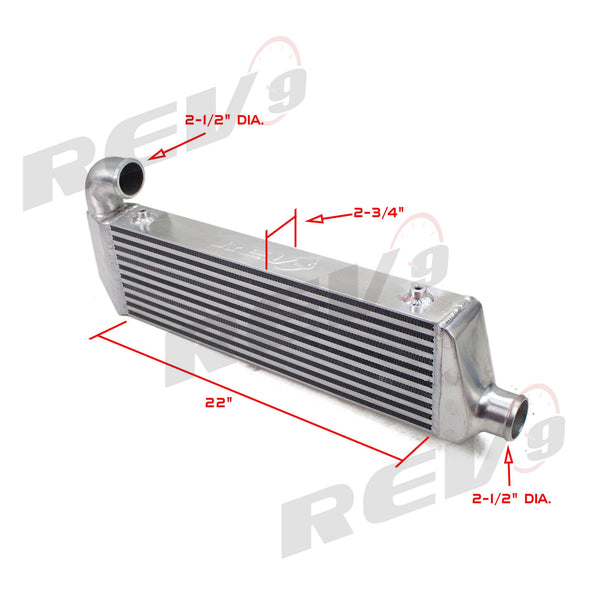 Rev9 Power Front Mount Intercooler Kit FMIC - Acura RSX & Type S DC5 (2002-2006)