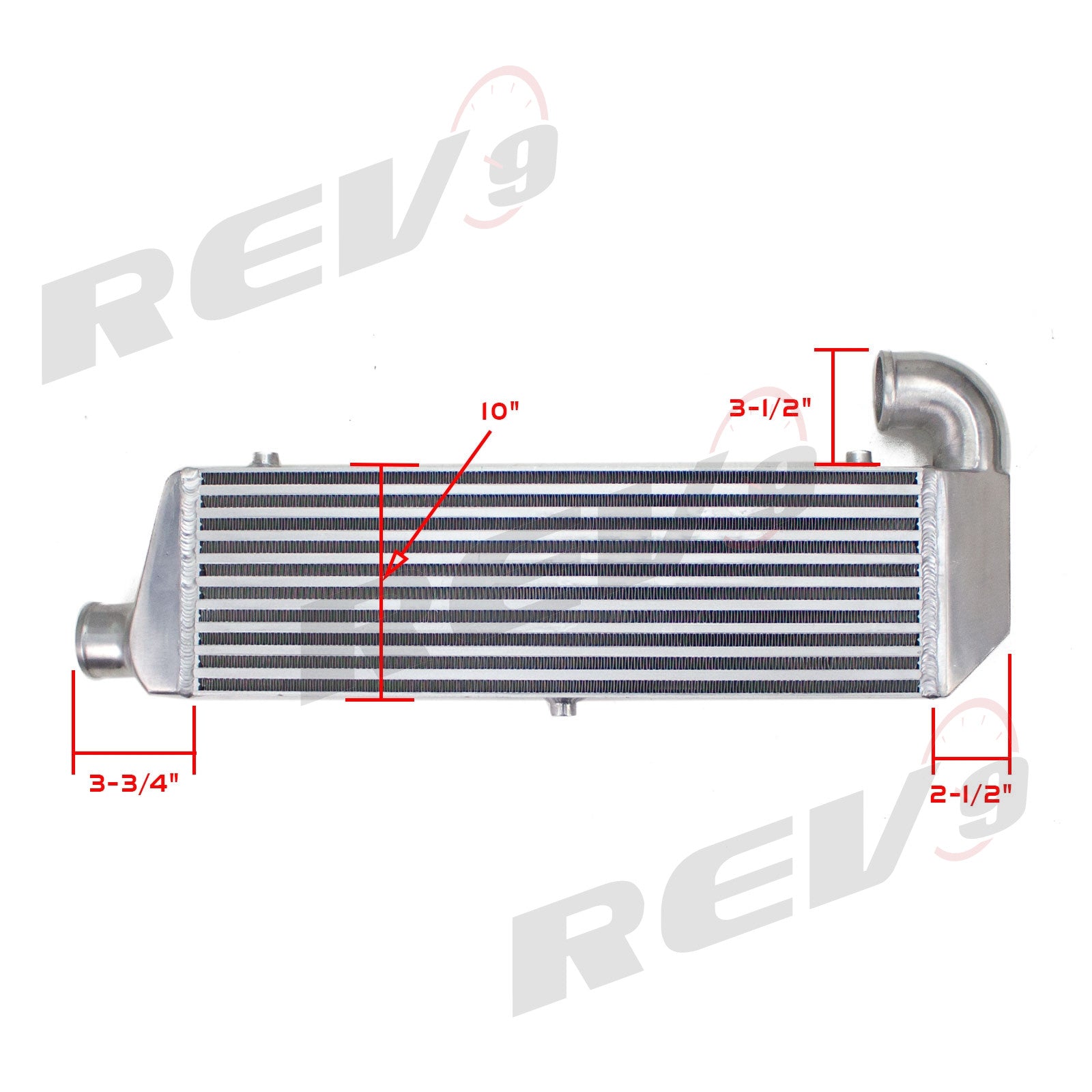 Rev9 Power Front Mount Intercooler Kit FMIC - Acura RSX & Type S DC5 (2002-2006)