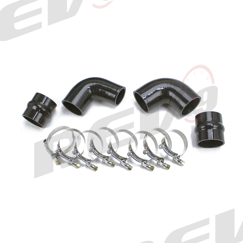 REV9 Power FMIC Aluminum Front Mount Turbo Intercooler Kit - Black - Ford Focus ST (2013-2018)