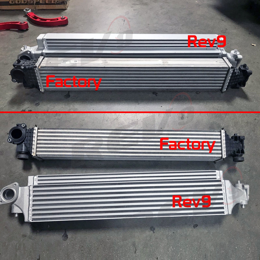 Rev9 Power FMIC Front Mount Intercooler - Honda Civic & Si 1.5L Turbo (2016-2021)