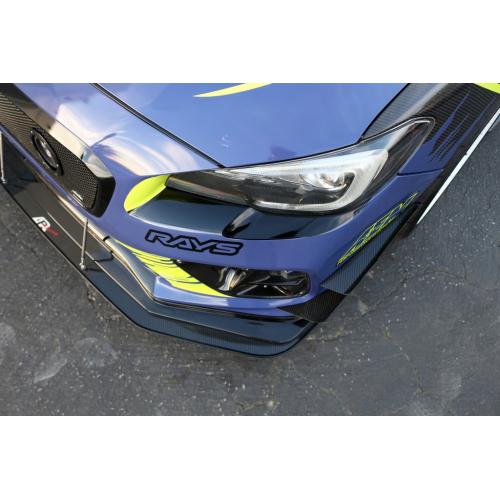APR Performance Carbon Fiber Front Bumper Canards Set of 4 - Subaru WRX & STi (2015-2017)