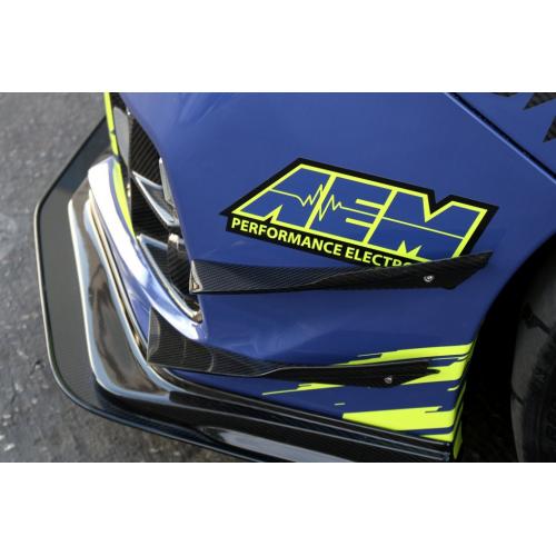 APR Performance Carbon Fiber Front Bumper Canards Set of 4 - Subaru WRX & STi (2015-2017)