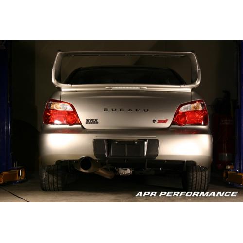 APR Performance Carbon Fiber Trunk License Plate Frame Backing - Subaru WRX & STI (2004-2007)