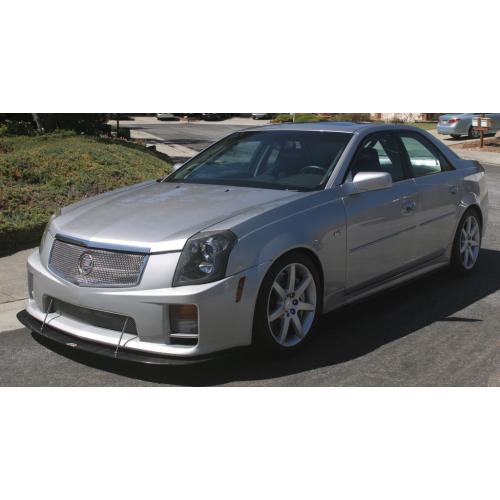 APR Performance Carbon Fiber Front Wind Splitter w/ Rods - Cadillac CTS-V (2004-2007)