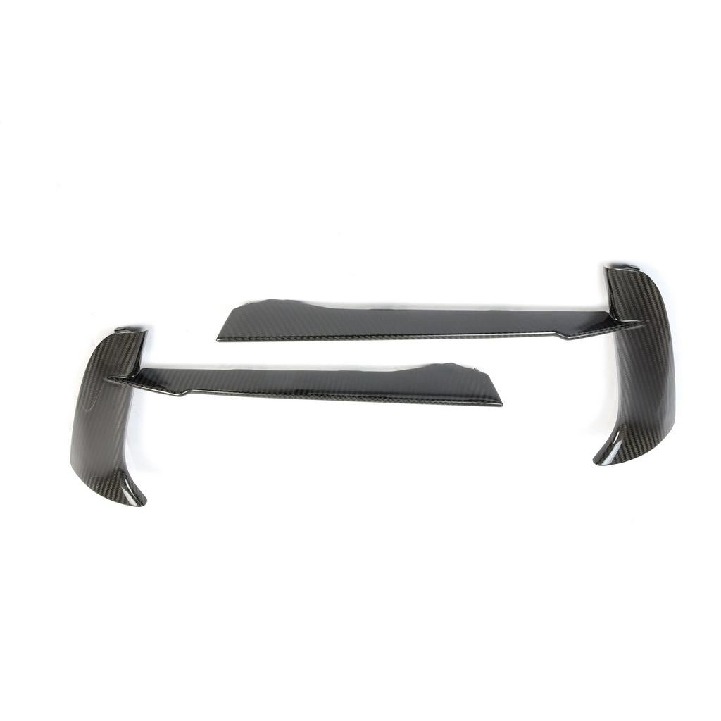 APR Performance Carbon Fiber Front Bumper Side Bezels - Chevrolet Corvette C8 (2020+)