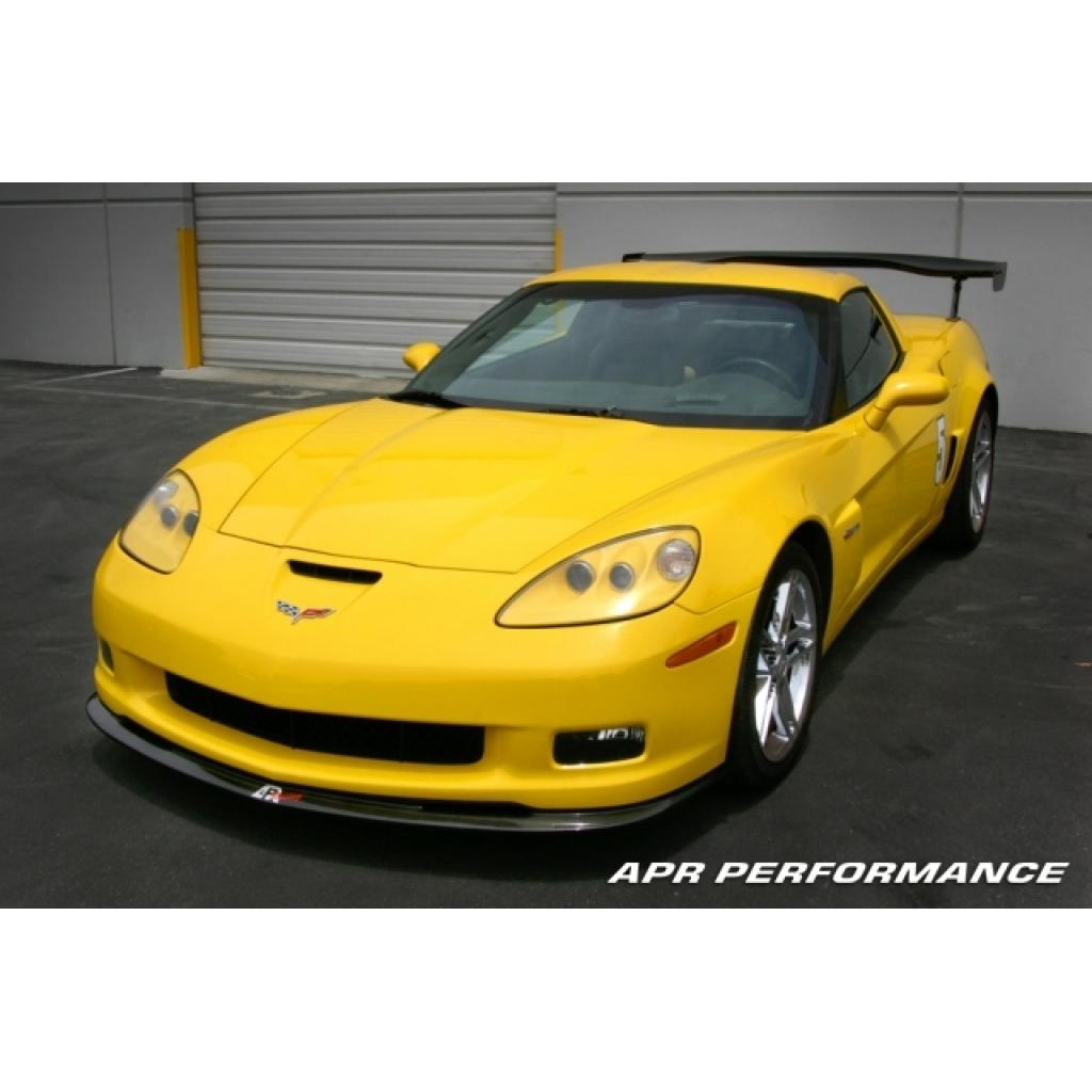 APR Performance Carbon Fiber V1 Front Air Dam - Chevrolet Corvette C6 Z06 (2006-2013)