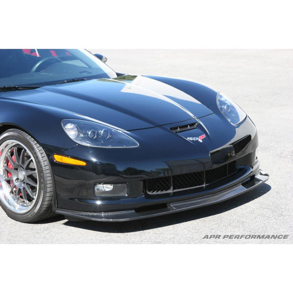 APR Performance Carbon Fiber V2 Front Air Dam - Chevrolet Corvette C6 Z06 (2006-2013)