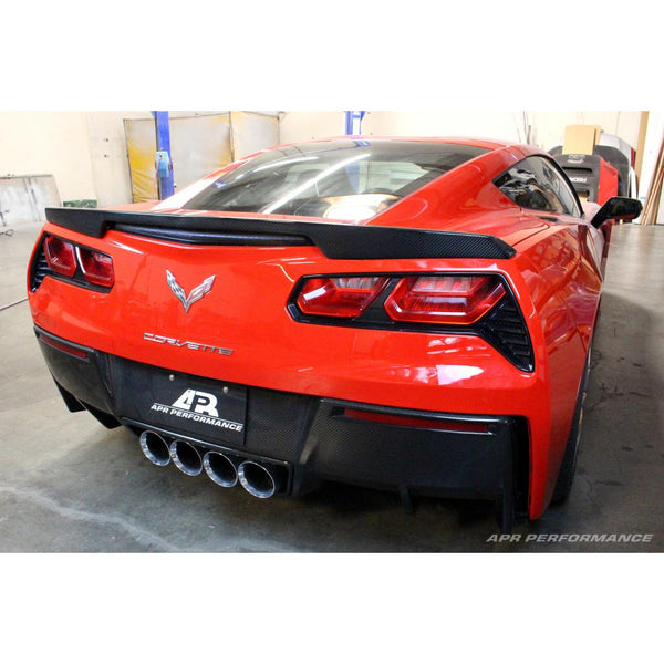 APR Performance V1 Carbon Fiber Rear Deck Spoiler - Chevrolet Corvette C7 & Z06 (2014-2019)