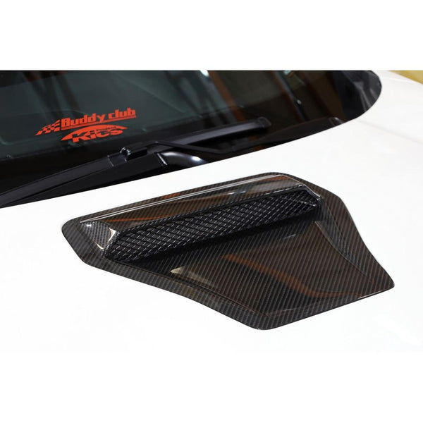 APR Performance Carbon Fiber Factory Hood Scoop - Honda Civic Type R FK8 (2017-2021)