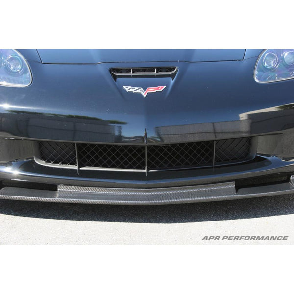 APR Performance Carbon Fiber V2 Front Air Dam - Chevrolet Corvette C6 Z06 (2006-2013)
