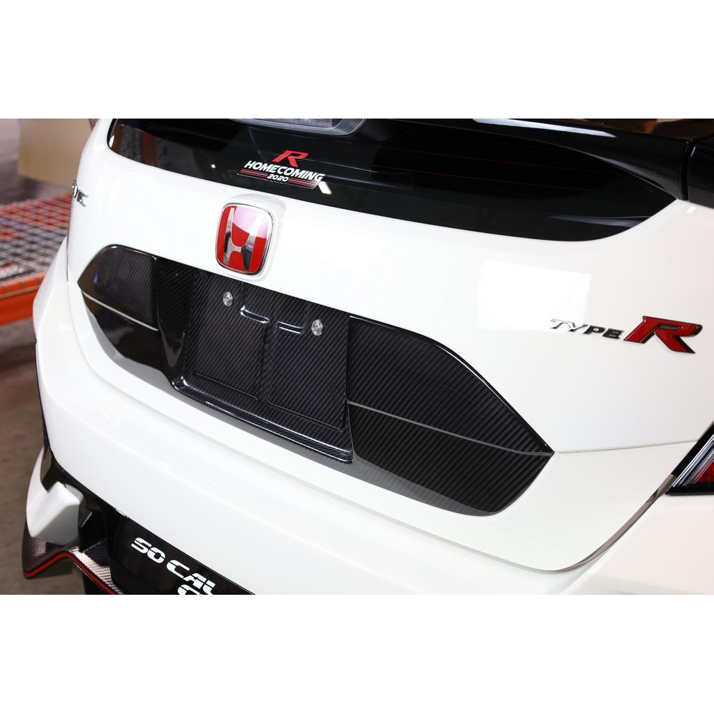 APR Performance Carbon Fiber License Plate Backing - Honda Civic Type R FK8 (2017-2021)