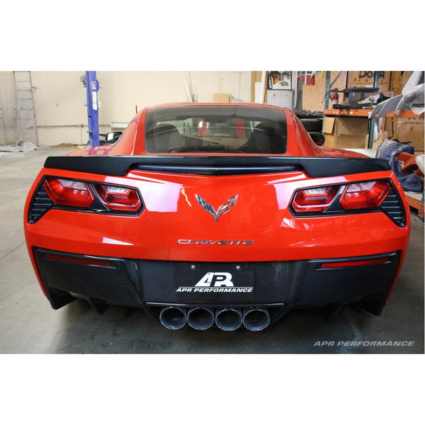 APR Performance V1 Carbon Fiber Rear Deck Spoiler - Chevrolet Corvette C7 & Z06 (2014-2019)