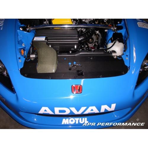 APR Performance Carbon Fiber Radiator Cooling Plate Shroud (Spoon Intake) - Honda S2000 S2K AP1 AP2 (2000-2009)