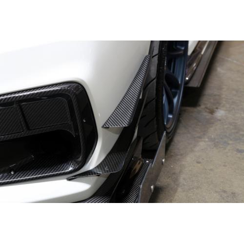 APR Performance Carbon Fiber Front Upper Bumper Canards Pair - Subaru WRX & STi (2018+)