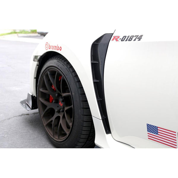 APR Performance Carbon Fiber Fender Vents Set - Honda Civic Type R FK8 (2017-2021)