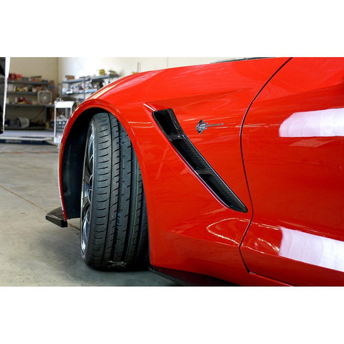 APR Performance Carbon Fiber Fender Side Vents Set - Chevrolet Corvette C7 Stingray (2014-2019)