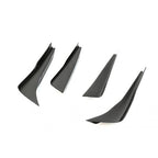 APR Performance Carbon Fiber Front Bumper Canards Set of 4 - Subaru WRX & STi (2015-2017)