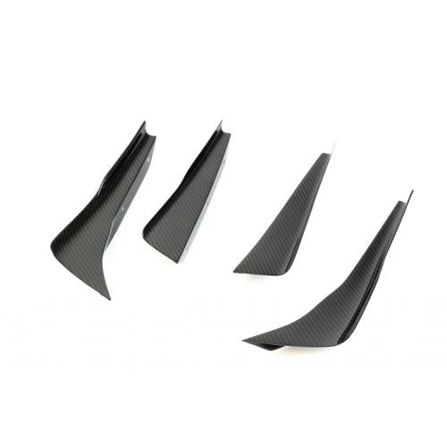 APR Performance Carbon Fiber Front Bumper Canards Set of 4 - Subaru WRX & STi (2015-2017)