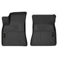 Husky Mogo Rubber Weather Front Row Floor Mats Liners Set - Tesla Model 3 (2017+)