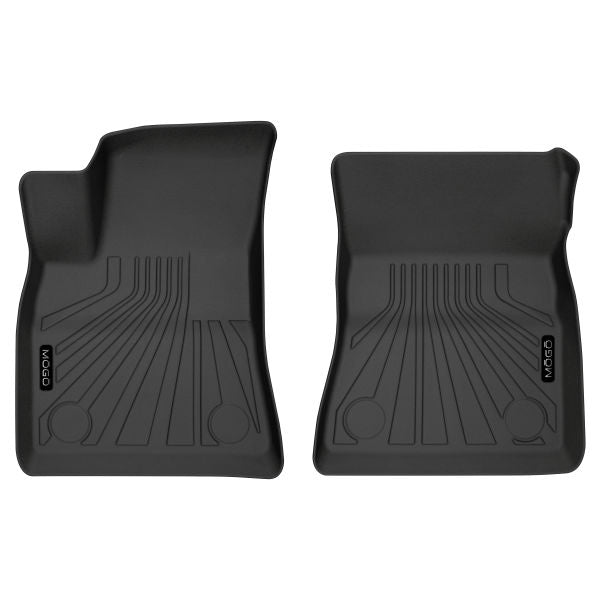 Husky Mogo Rubber Weather Front Row Floor Mats Liners Set - Tesla Model 3 (2017+)