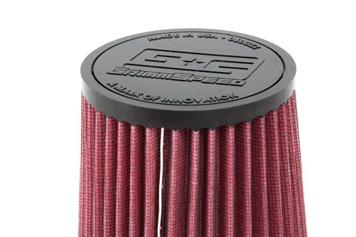 GrimmSpeed Stealth Box Air Intake System Kit - Red - Subaru STI (2015-2022)