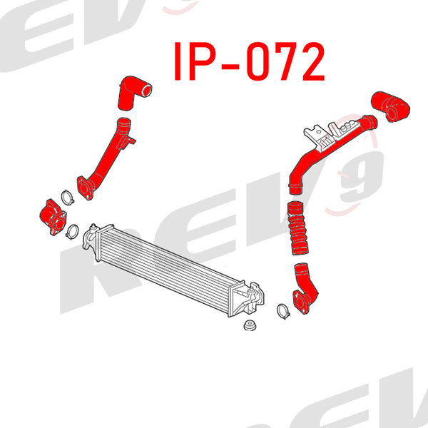 Rev9 Power Front Mount Intercooler Charge Pipe Kit - Honda Civic & Si 1.5L Turbo (2016+)