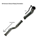 ISR Performance Street Exhaust System w/ Titanium Tips - Hyundai Genesis Coupe 2.0T (2009-2013)
