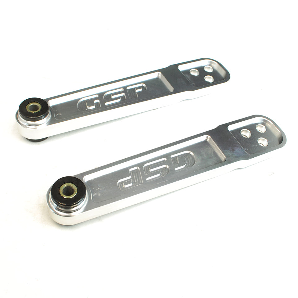 GSP Godspeed Project Gen2 Rear Lower Control Arms - Silver - Acura RSX DC5 (2002-06)