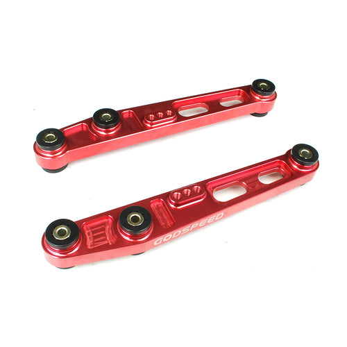GSP Godspeed Project - Honda Civic (EG/EH) 1992-95 Gen2 Billet Rear Lower Control Arms, Red