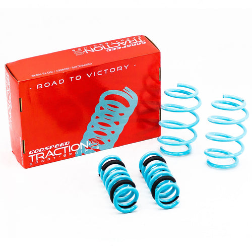 GSP Godspeed Project Traction-S Performance Lowering Springs - Mercedes-Benz C-Class 2008-14 (W204) (2WD ONLY)