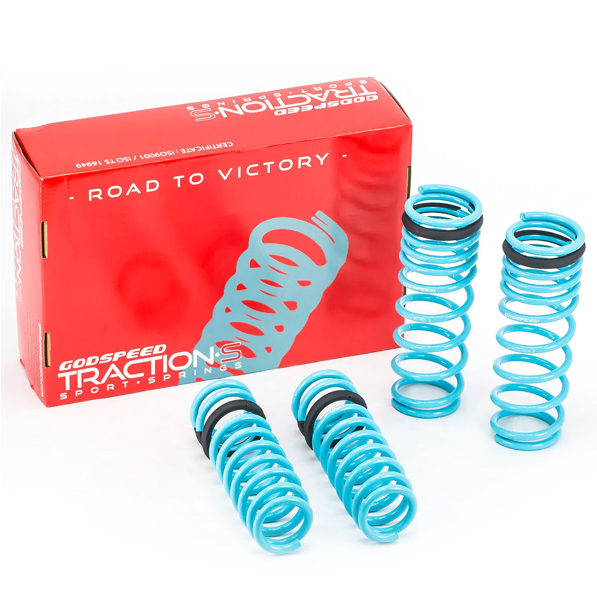 GSP Godspeed Project Traction-S Performance Lowering Springs - Honda Accord 1990-1997 (CB7) (Discontinued)