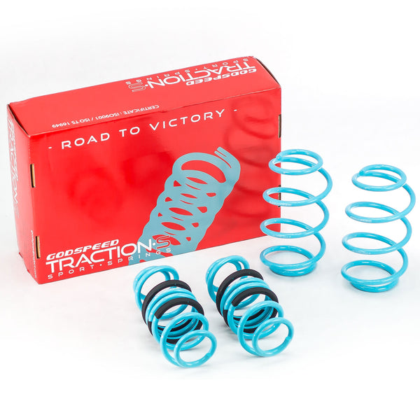 GSP Godspeed Project Traction-S Performance Lowering Springs - Honda Fit 2006-2008 (GD)