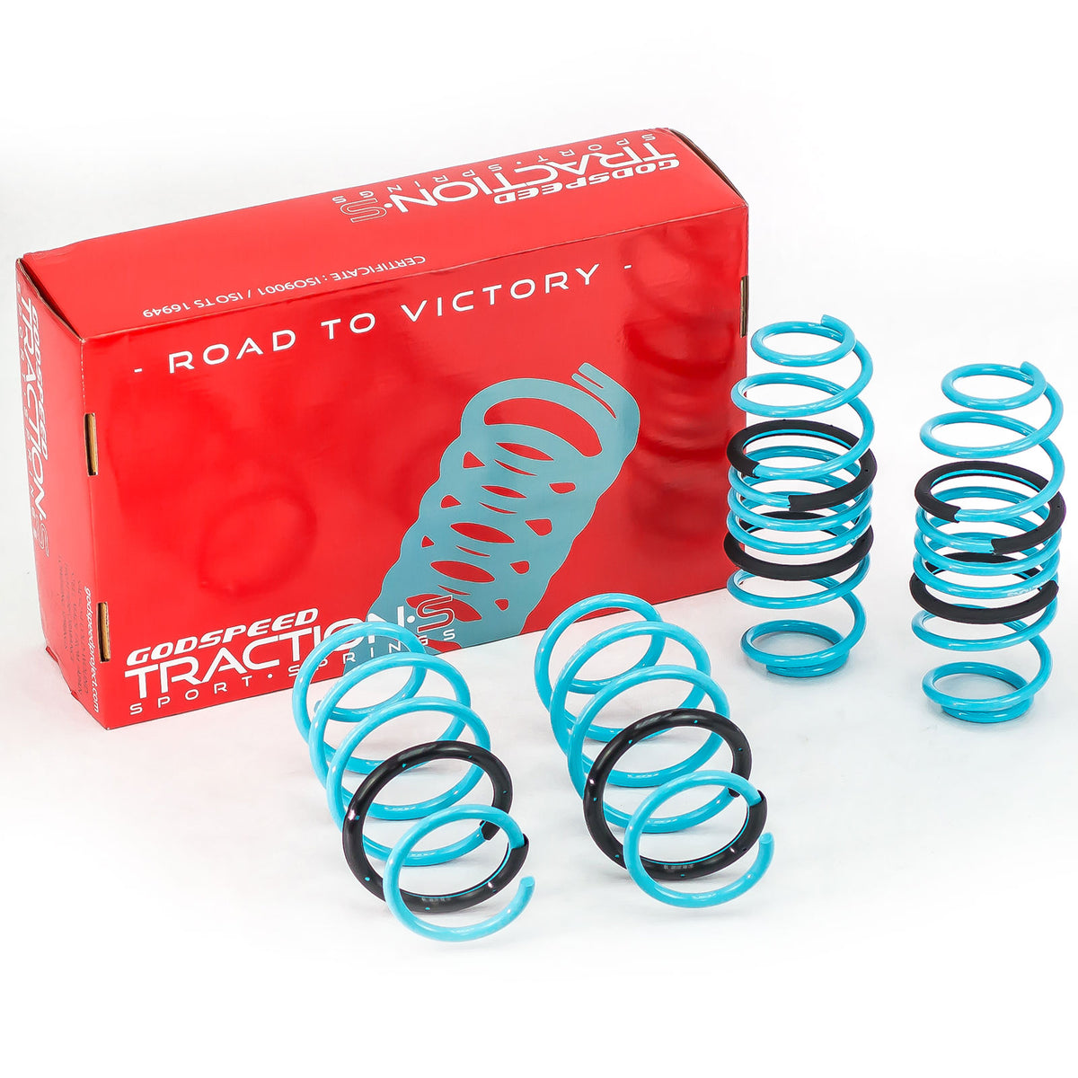 GSP Godspeed Project Traction-S Performance Lowering Springs - Honda Fit 2015-UP (GK)